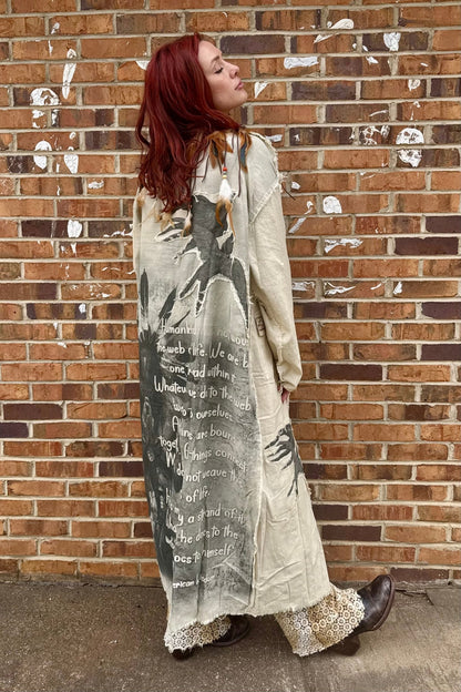 Indian Warrior Duster - ivyandlavyboutique A Rare Bird Shop