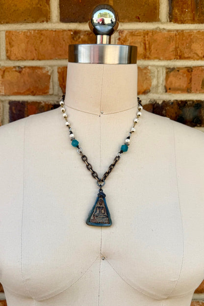 Inner Calm Shortie Necklace - ivyandlavyboutique ivyandlavyboutique