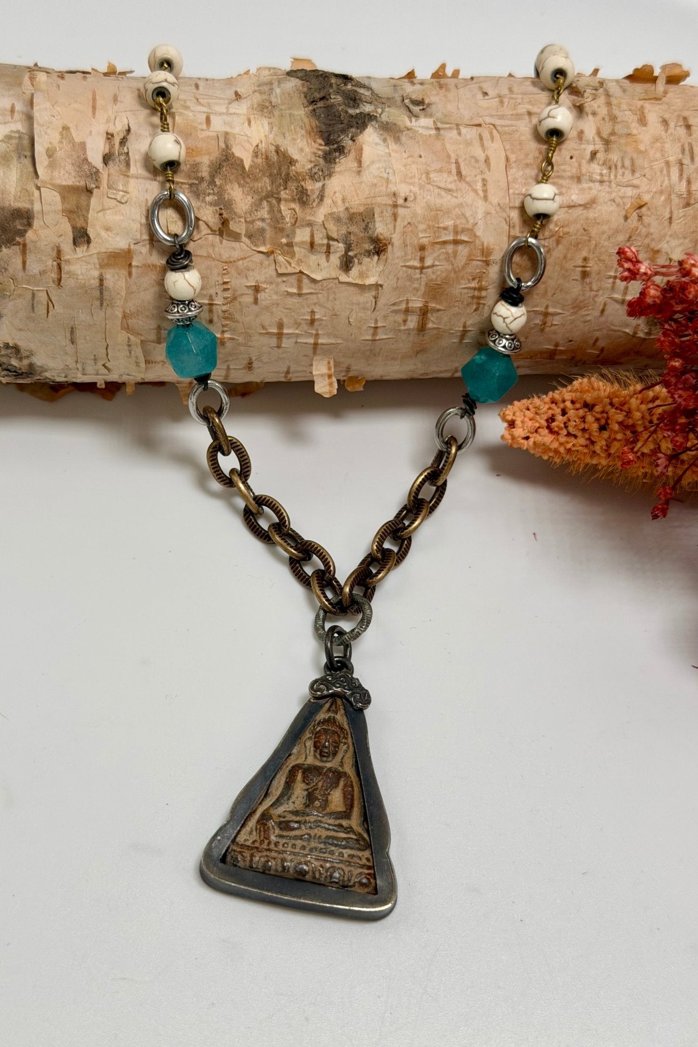 Inner Calm Shortie Necklace - ivyandlavyboutique ivyandlavyboutique