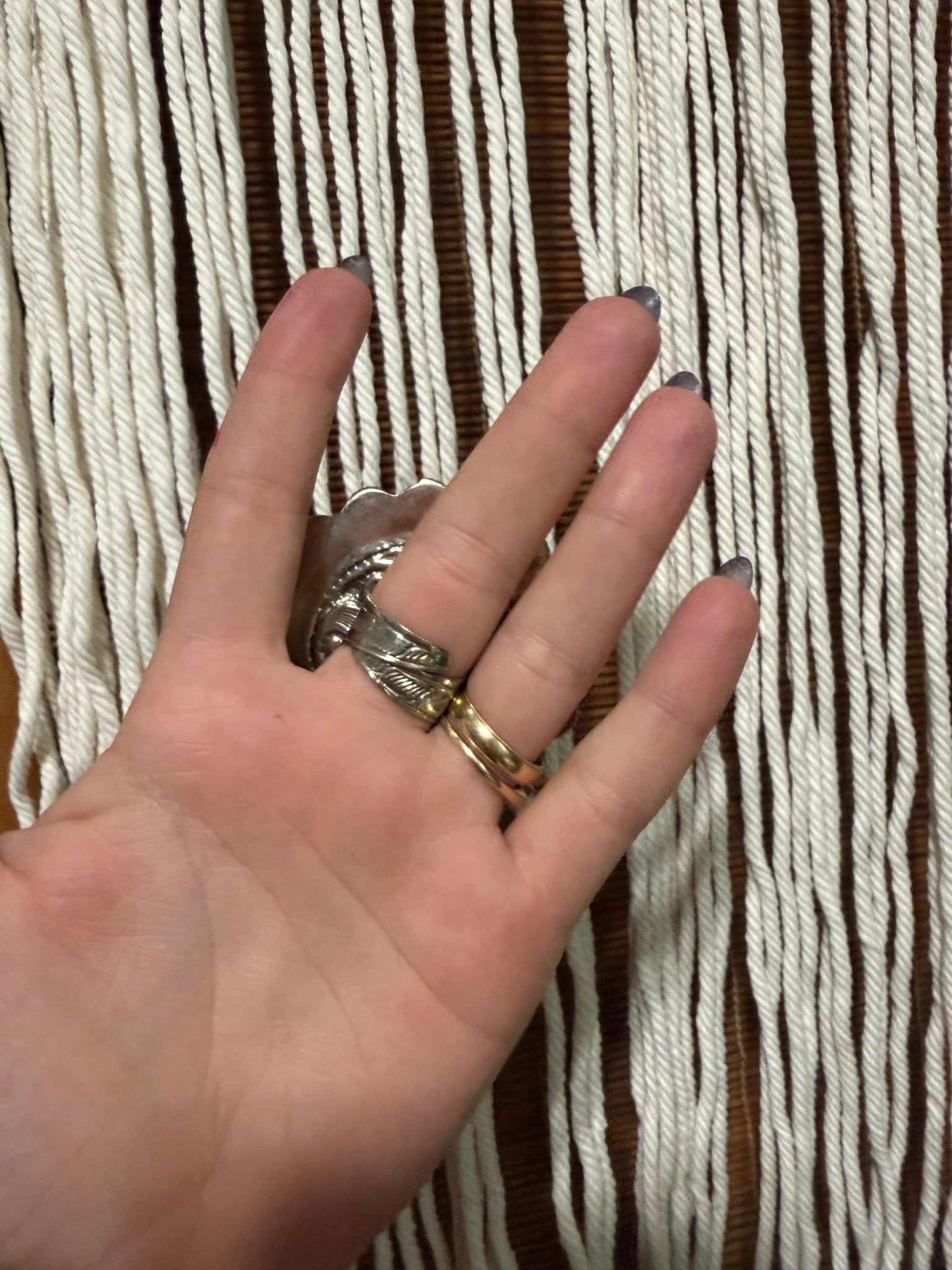 Inner Peace BIG Ring - ivyandlavyboutique ivyandlavyboutique