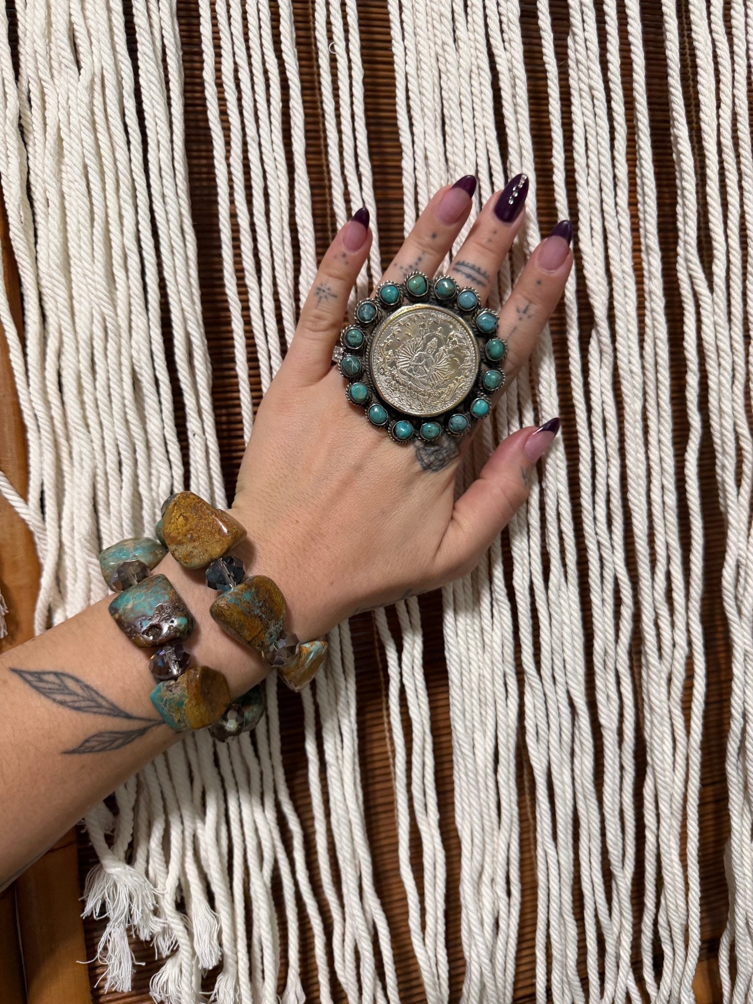 Inner Peace BIG Ring - ivyandlavyboutique ivyandlavyboutique