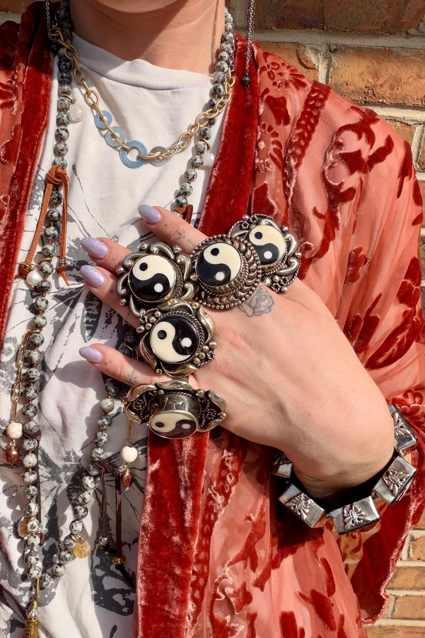 Inner Vibes Yin Yang Ring - ivyandlavyboutique ivyandlavyboutique