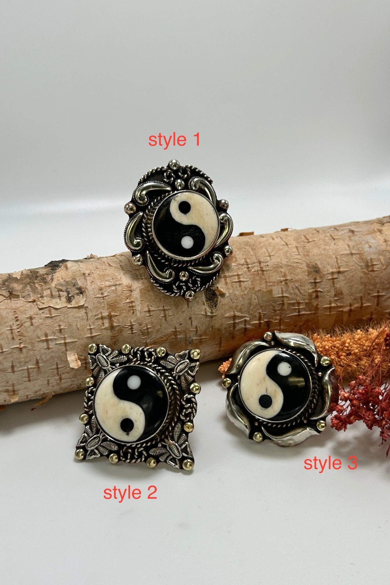 Inner Vibes Yin Yang Ring - ivyandlavyboutique ivyandlavyboutique