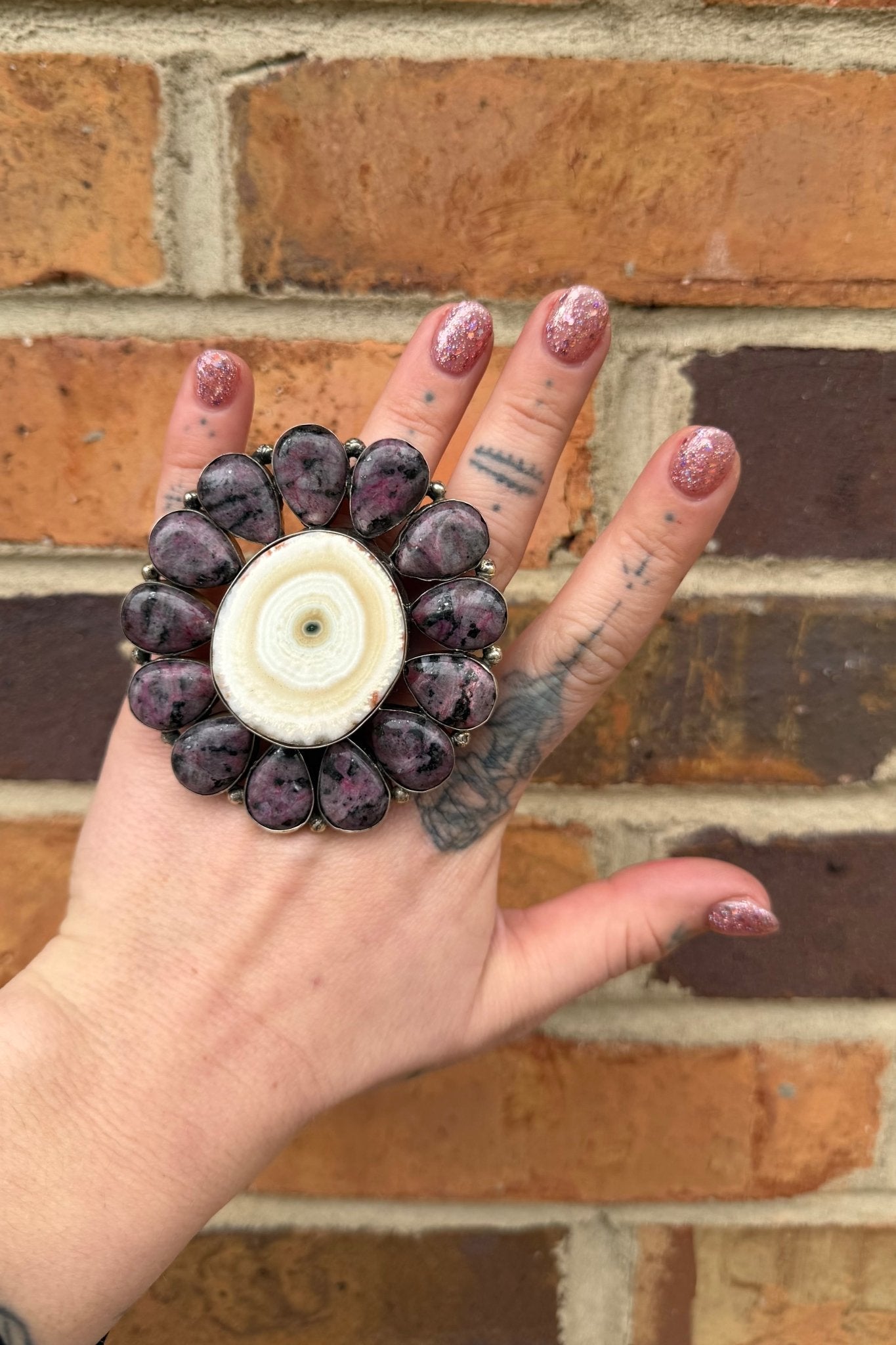 Into the Eye Circle Statement Ring - ivyandlavyboutique ivyandlavyboutique