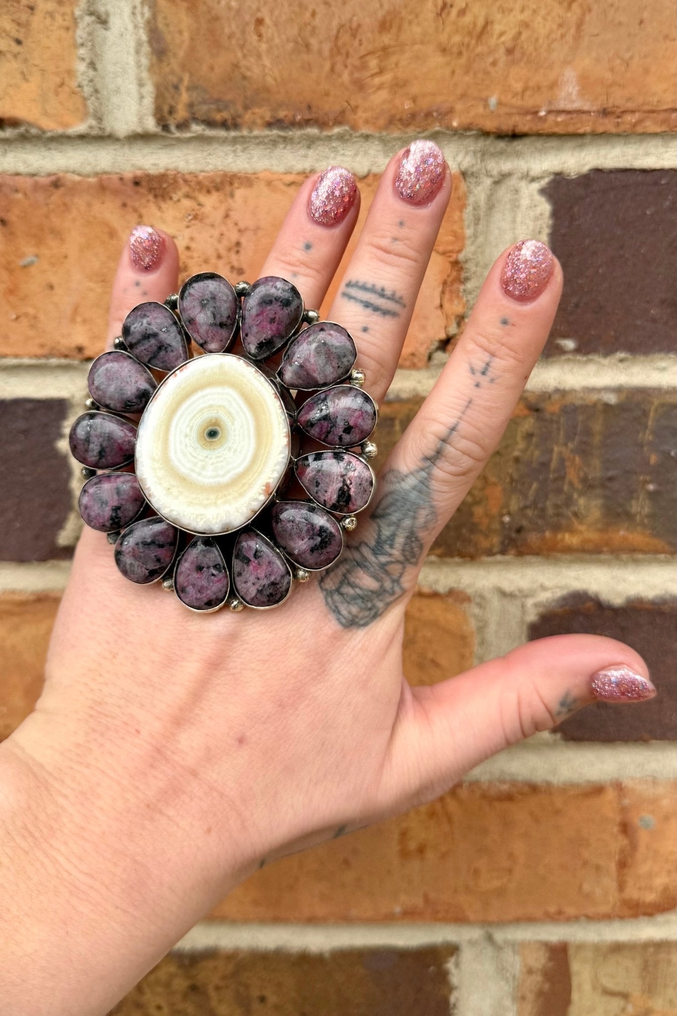 Into the Eye Circle Statement Ring - ivyandlavyboutique ivyandlavyboutique