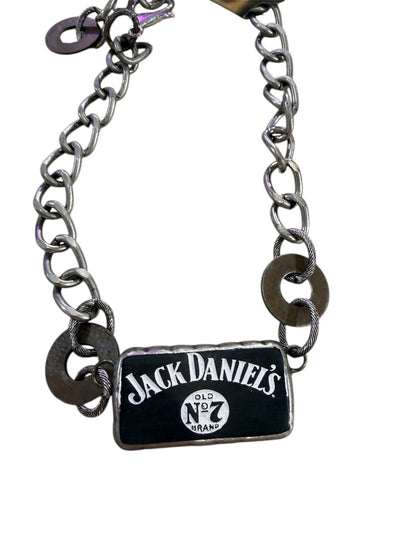 Jack Daniels Necklace - ivyandlavyboutique Art by Amy