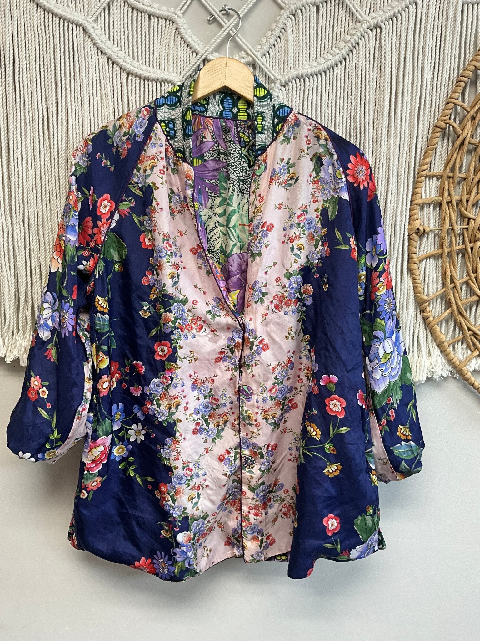 Johnny Was Bordona Heather Kimono SALE - ivyandlavyboutique ivyandlavyboutique
