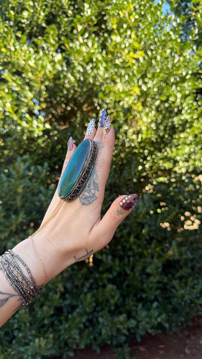 Just a Slice Ring - Boho Wanderlust Boutique ivyandlavyboutique
