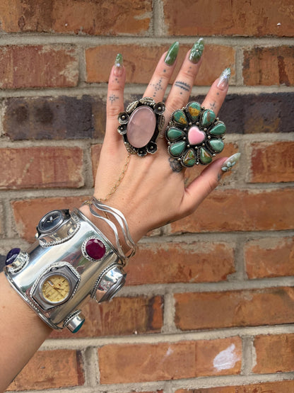 Just Boho 8 Piece Watch Cuff - ivyandlavyboutique ivyandlavyboutique