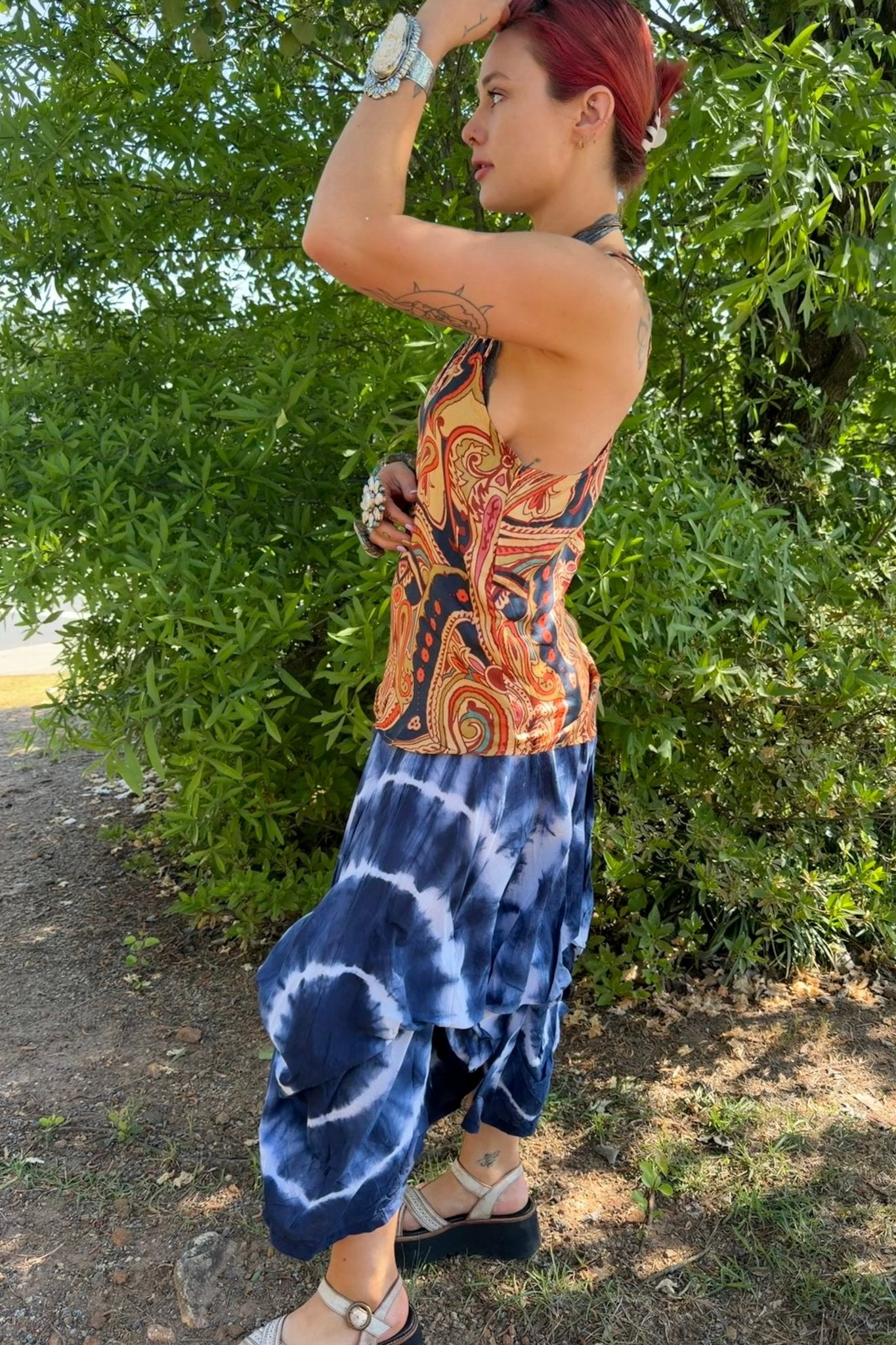 Just Groovy Tank Top - ivyandlavyboutique Love Stitch