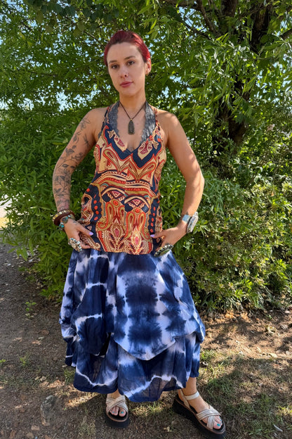 Just Groovy Tank Top - ivyandlavyboutique Love Stitch