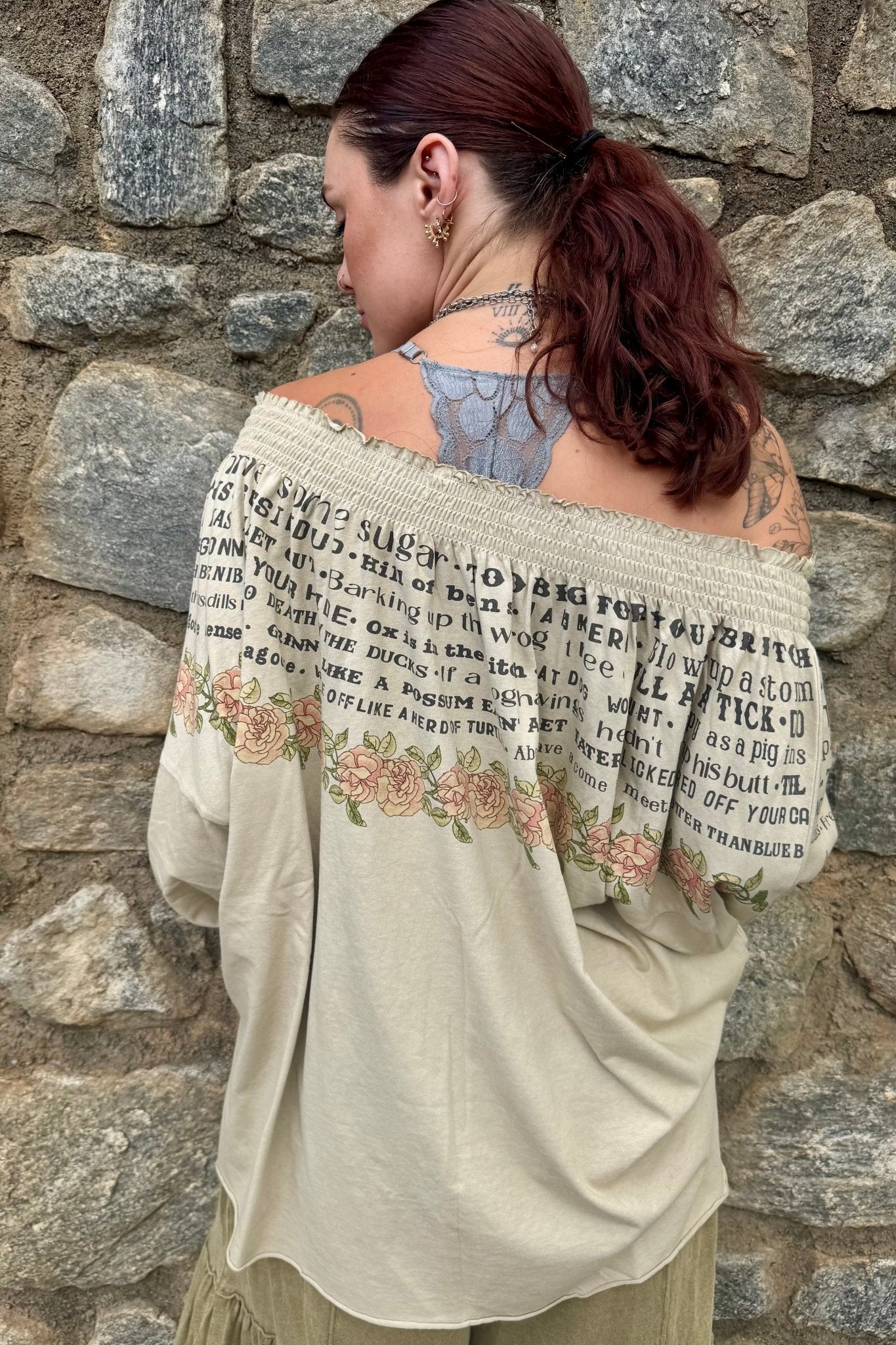 Just Sayin Pullover Top - ivyandlavyboutique A Rare Bird Shop
