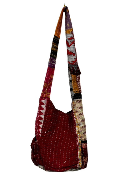 Kantha Hippie Bag Combo C - ivyandlavyboutique Kathmandu Imports