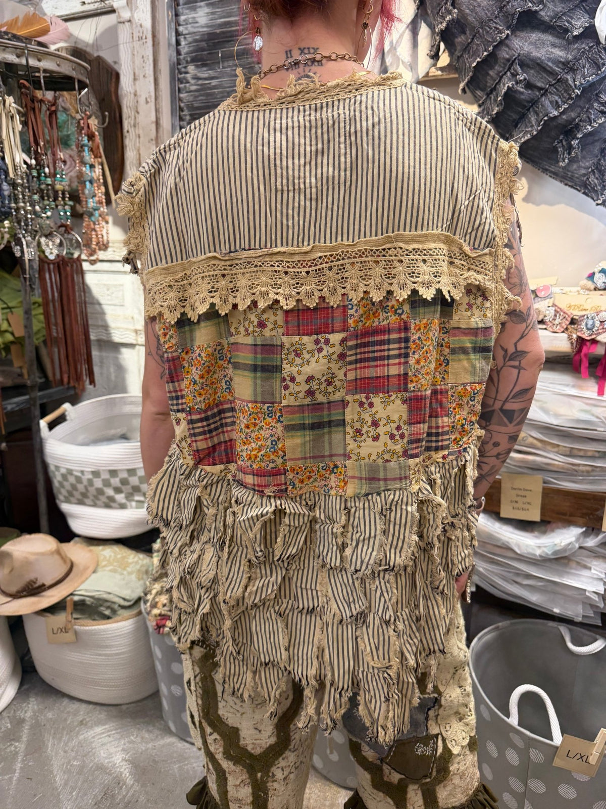 Keepsake Vest - Boho Wanderlust Boutique A Rare Bird Shop