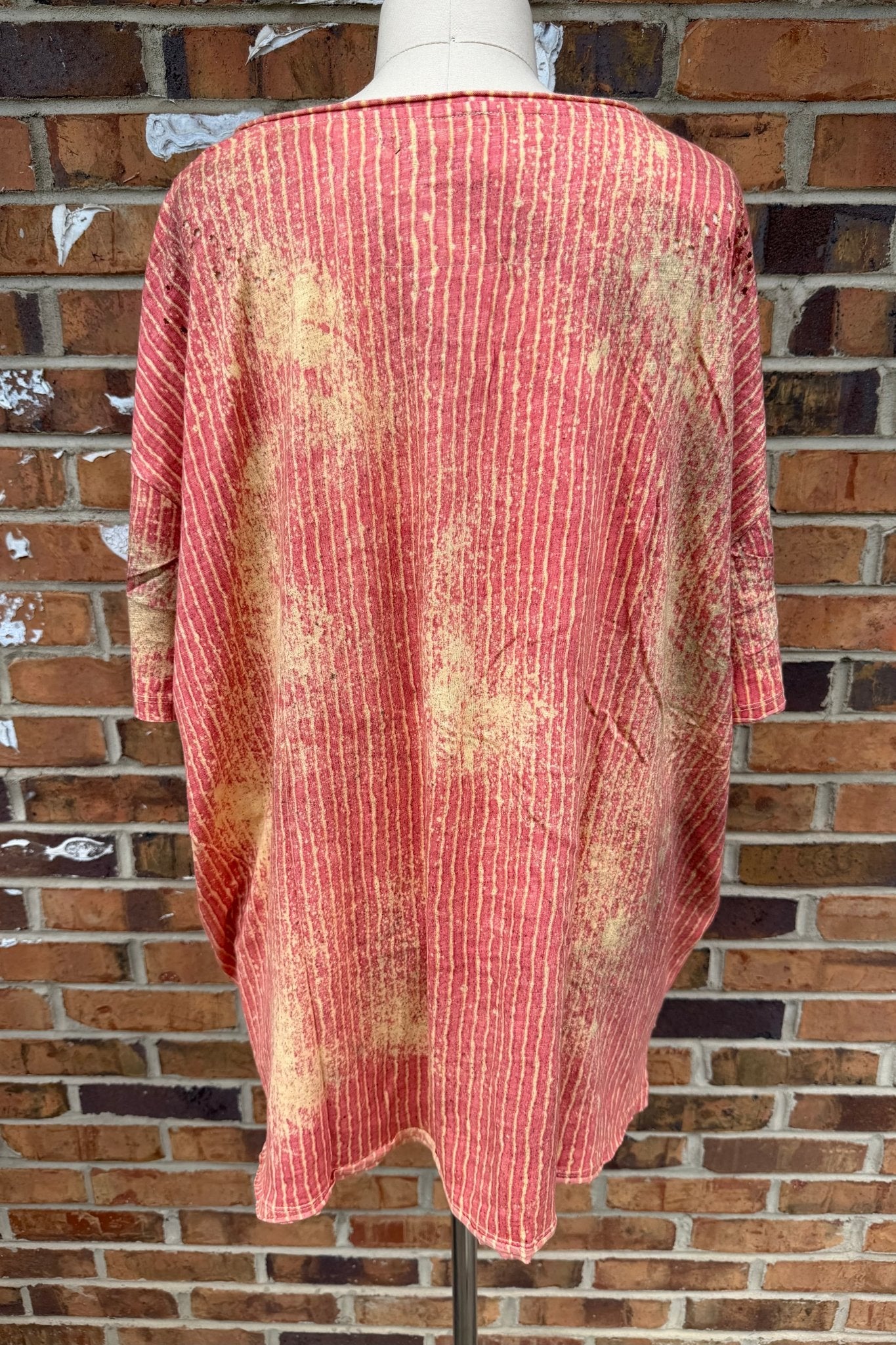 Ketchup Vibe Boho Rag Tee - ivyandlavyboutique A Rare Bird Shop