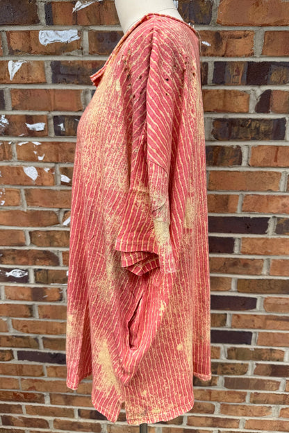 Ketchup Vibe Boho Rag Tee - ivyandlavyboutique A Rare Bird Shop