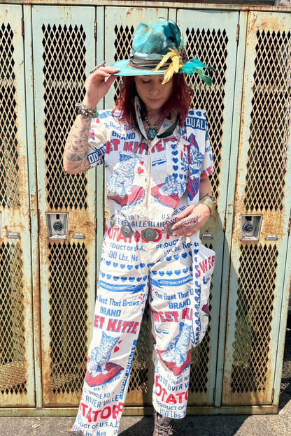 Kitty Coveralls - ivyandlavyboutique Evergreen imports
