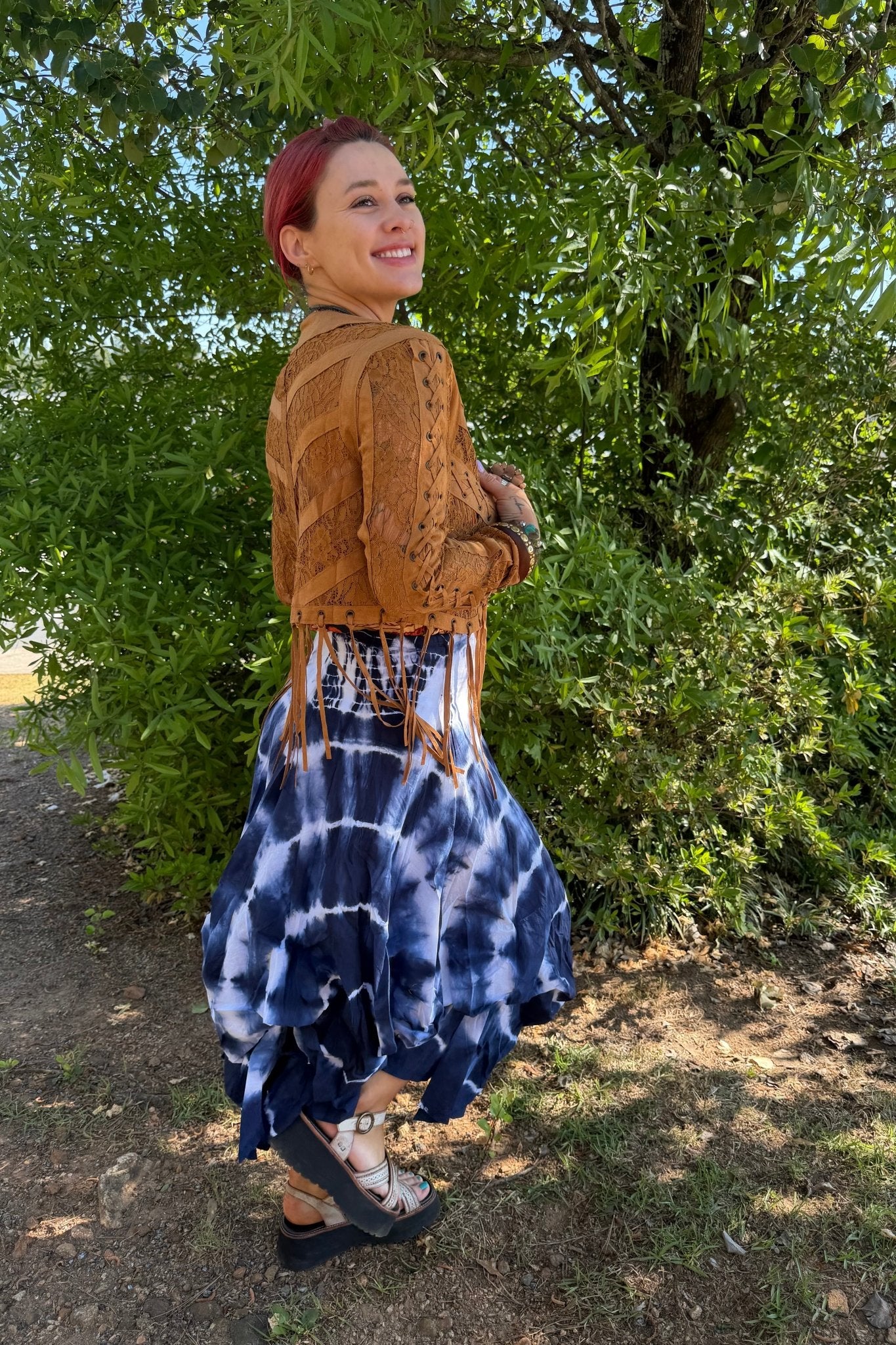 Laced Up Cowgirl Jacket - ivyandlavyboutique Vocal