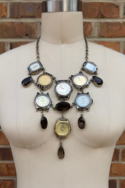 Late For an Important Date Necklace - Watch Clock Necklace - ivyandlavyboutique ivyandlavyboutique