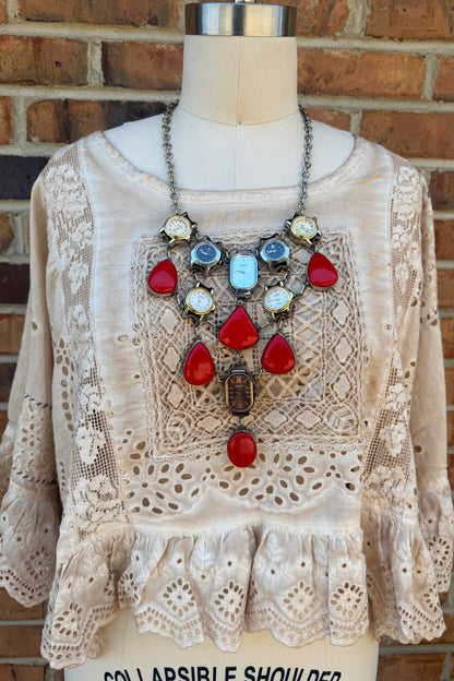 Late For an Important Date Necklace - Watch Clock Necklace - ivyandlavyboutique ivyandlavyboutique