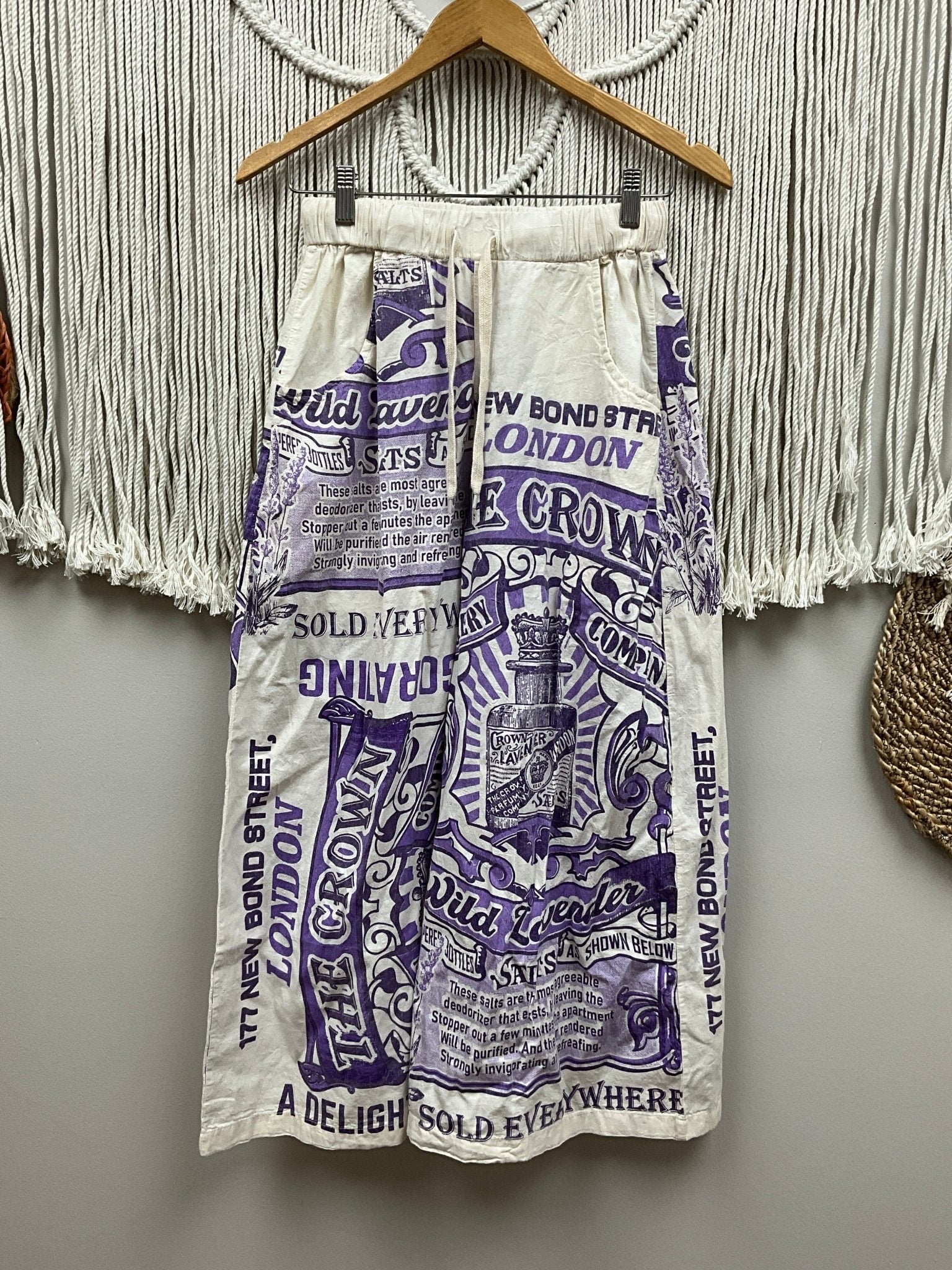 Lavender Crown Capri Pants SALE - ivyandlavyboutique ivyandlavyboutique