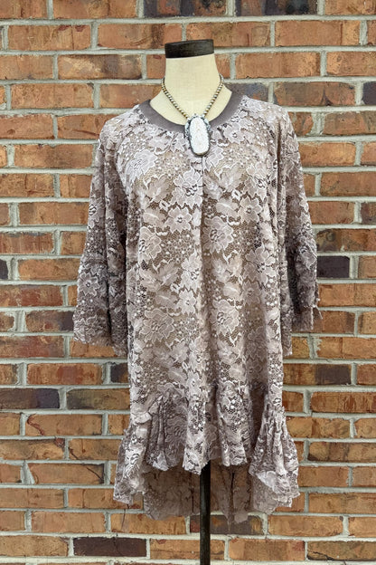 Layered In Time Tunic - ivyandlavyboutique Jaded Gypsy