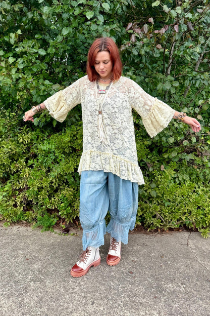 Layered In Time Tunic - ivyandlavyboutique Jaded Gypsy