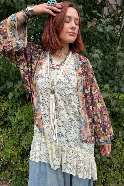 Layered In Time Tunic - ivyandlavyboutique Jaded Gypsy