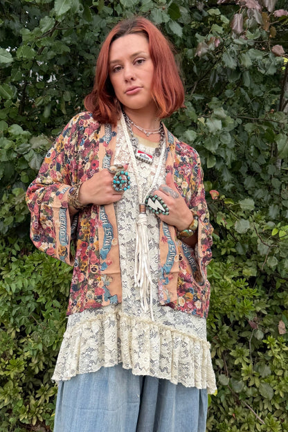 Layered In Time Tunic - ivyandlavyboutique Jaded Gypsy