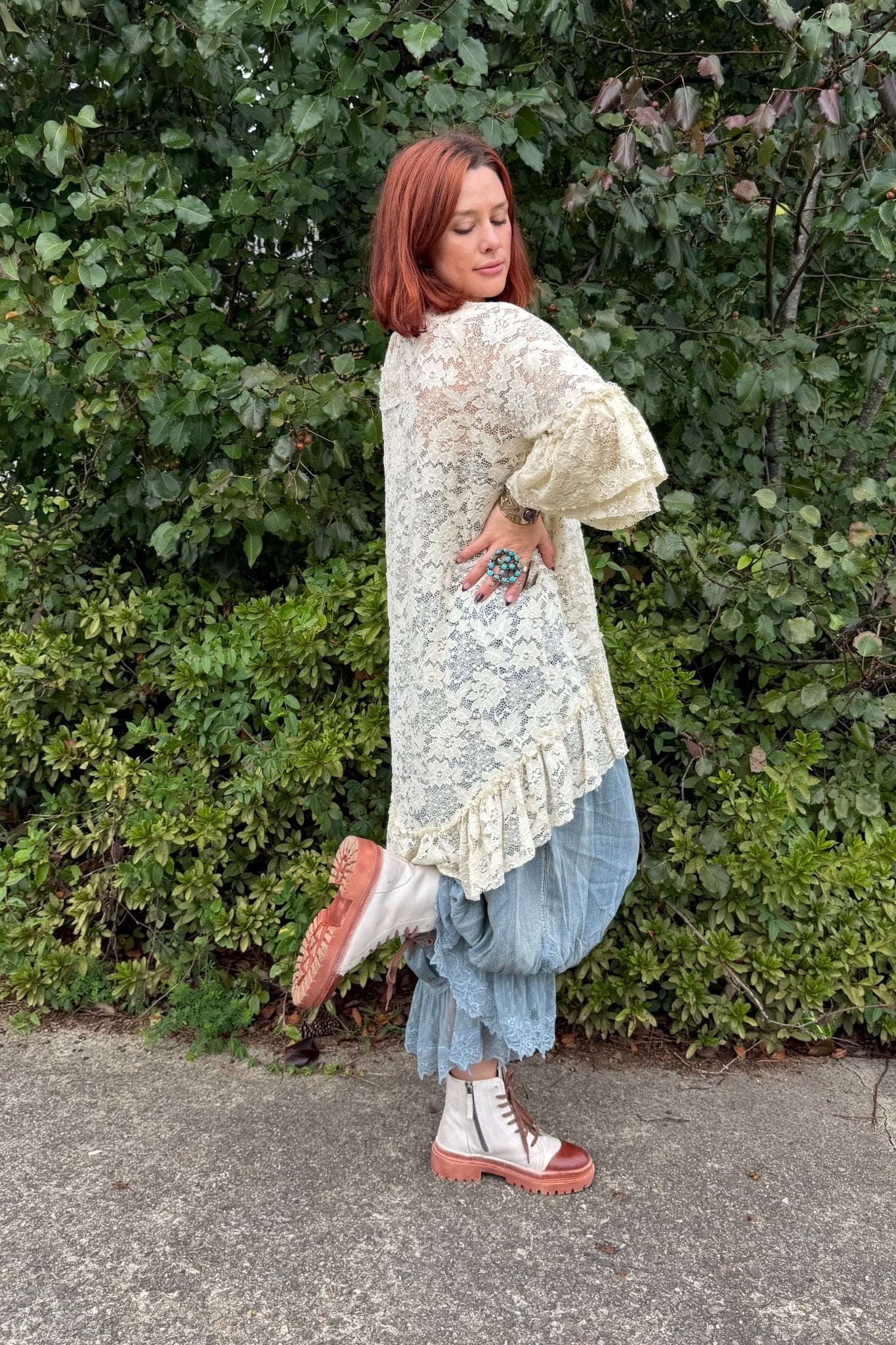 Layered In Time Tunic - ivyandlavyboutique Jaded Gypsy