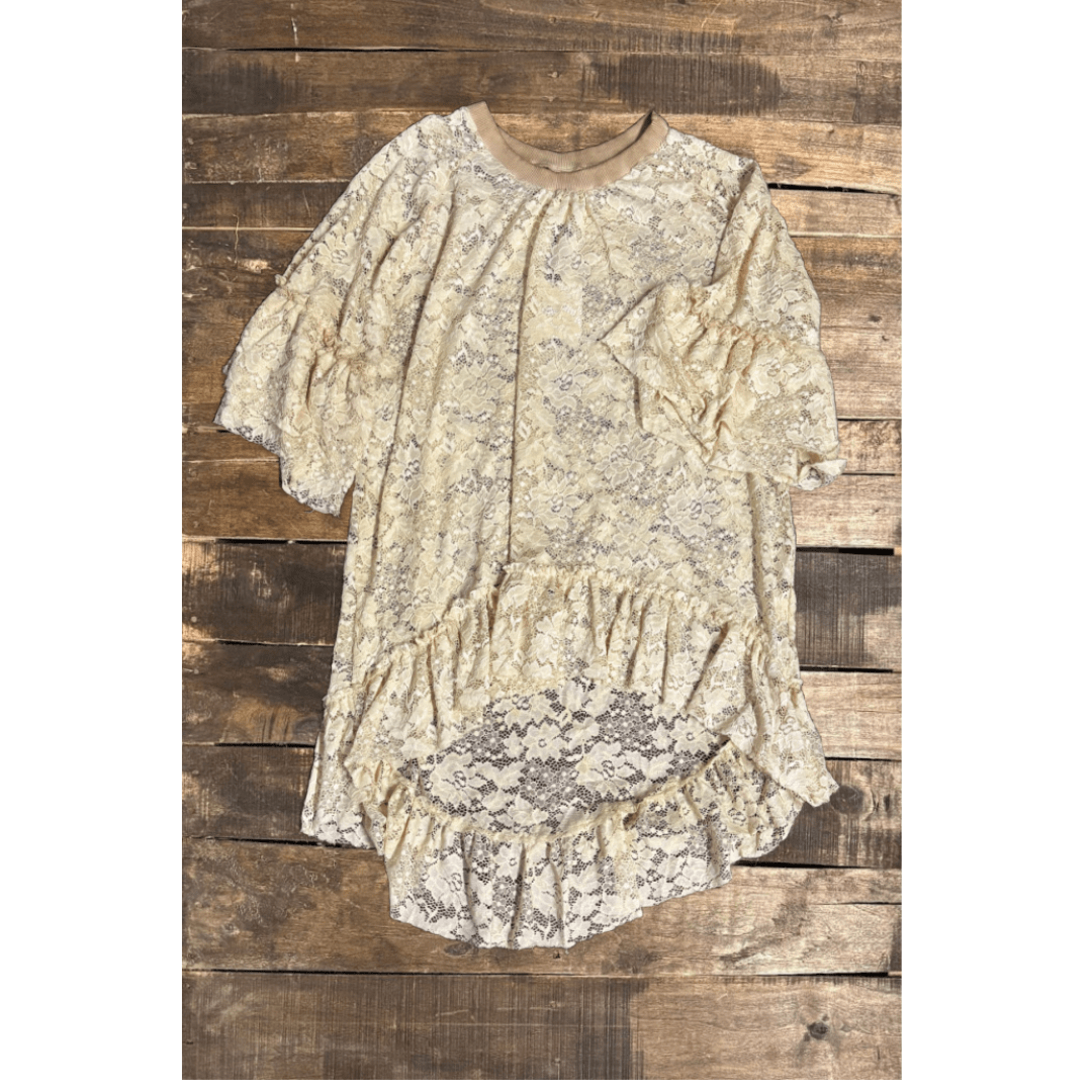 Layered In Time Tunic: ONE SIZE - ivyandlavyboutique Jaded Gypsy