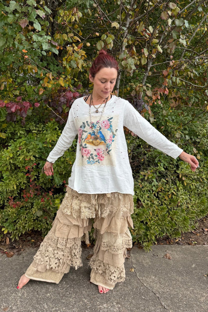 Layers of Love Romance Pants - ivyandlavyboutique Jaded Gypsy