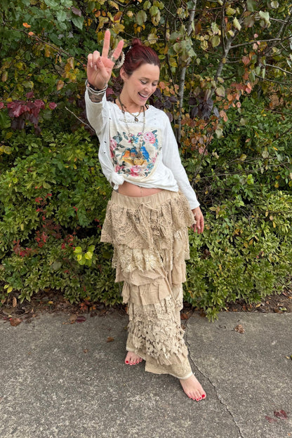 Layers of Love Romance Pants - ivyandlavyboutique Jaded Gypsy