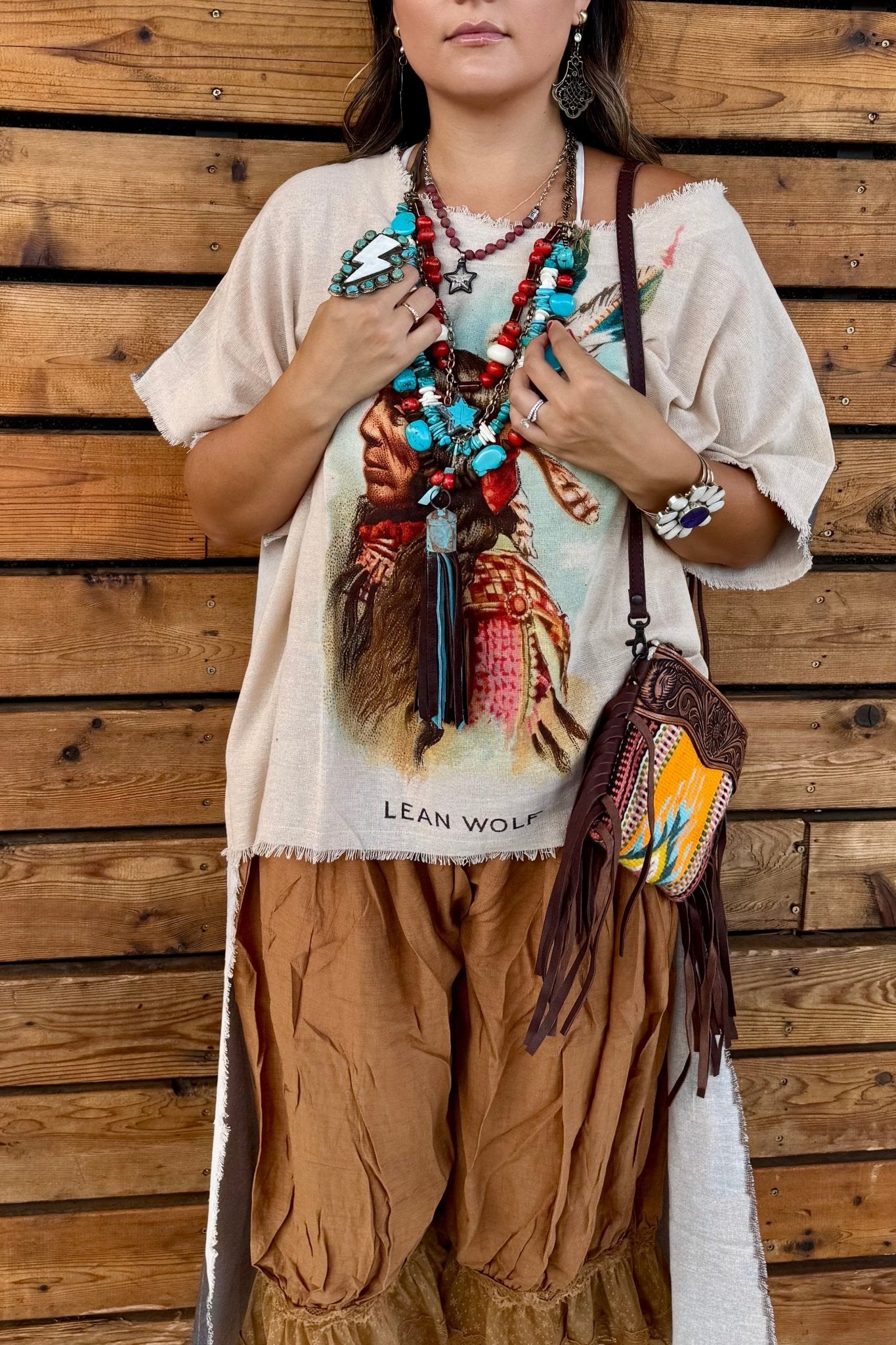 Lean Wolf Hi Lo - ivyandlavyboutique I LOVE LINEN