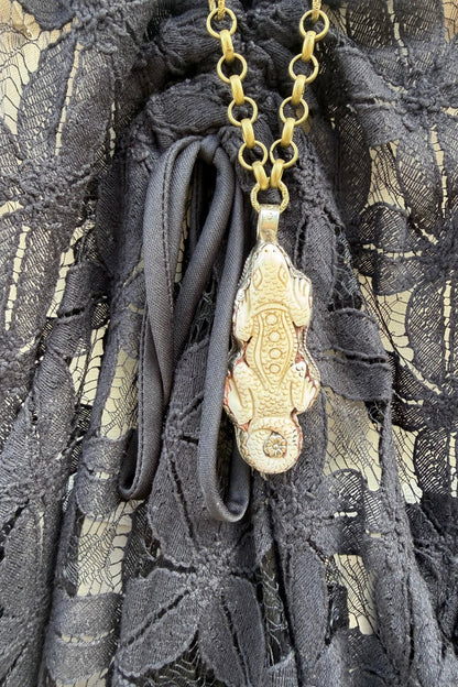 Leaping Lizards Necklace - ivyandlavyboutique ivyandlavyboutique