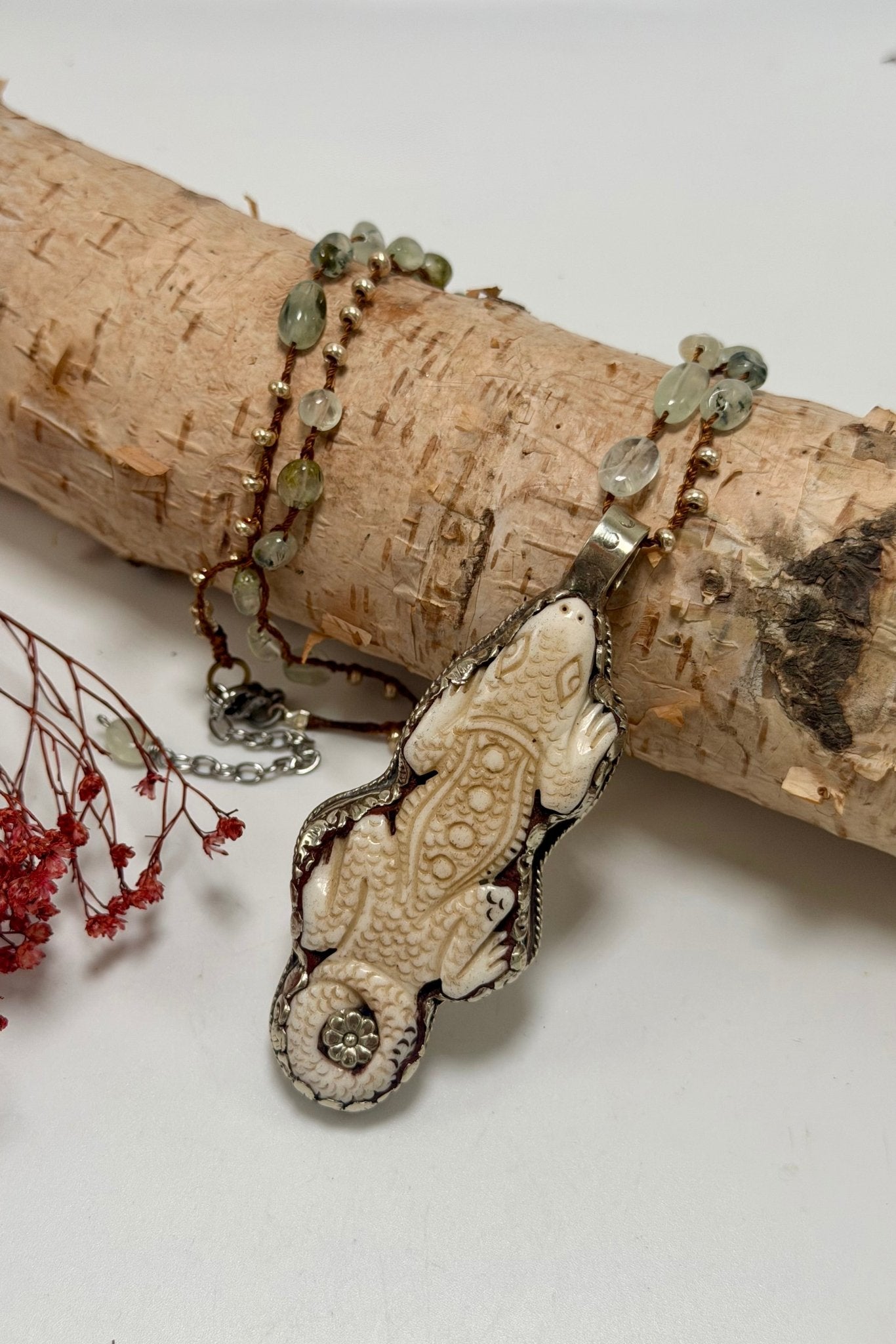 Leaping Lizards Shortie Necklace - ivyandlavyboutique ivyandlavyboutique