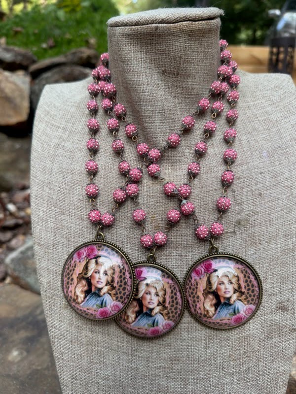 Leopard Dolly Necklace - ivyandlavyboutique Gypsy South