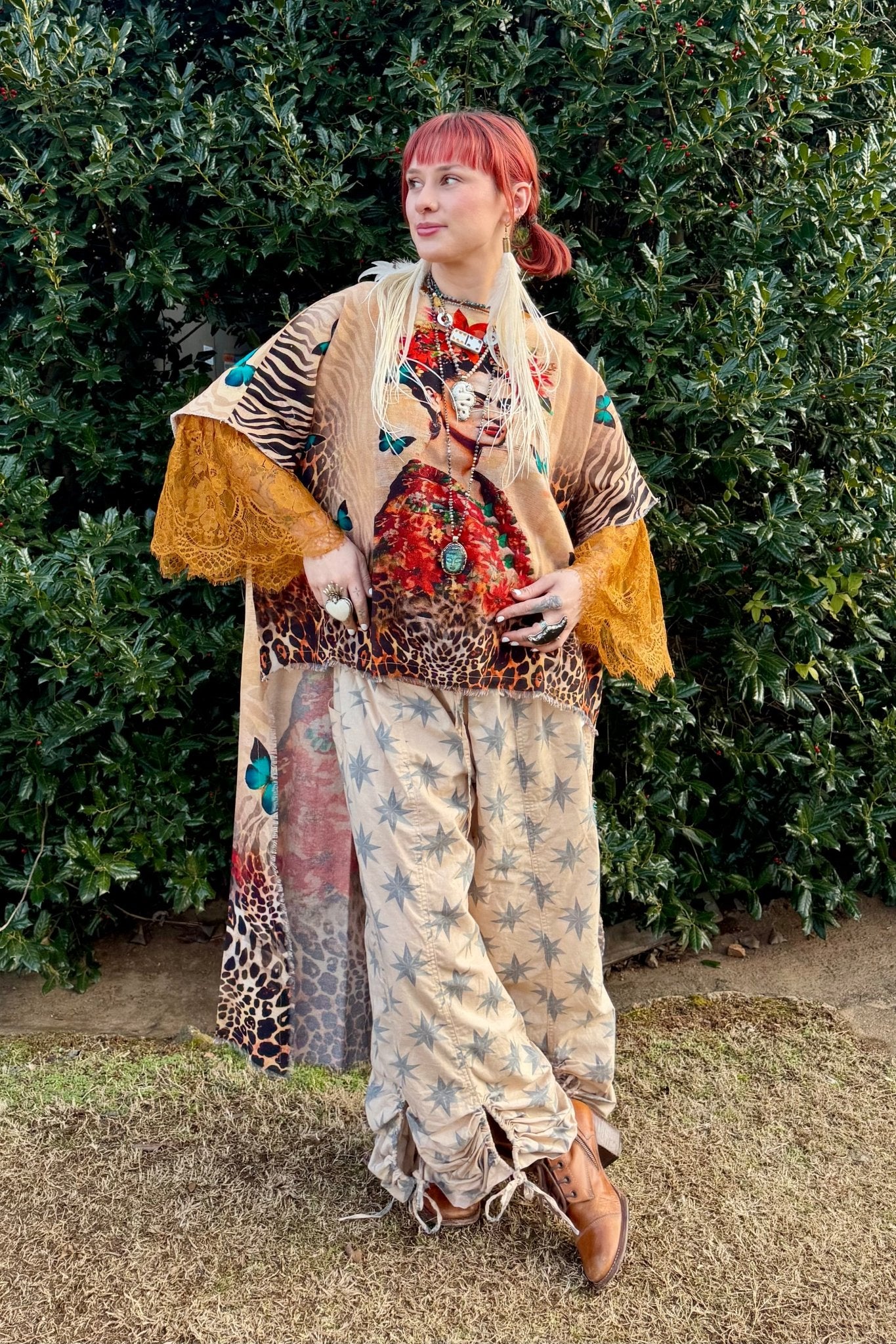 Leopard Frida Hi Lo Tunic Top - ivyandlavyboutique I LOVE LINEN