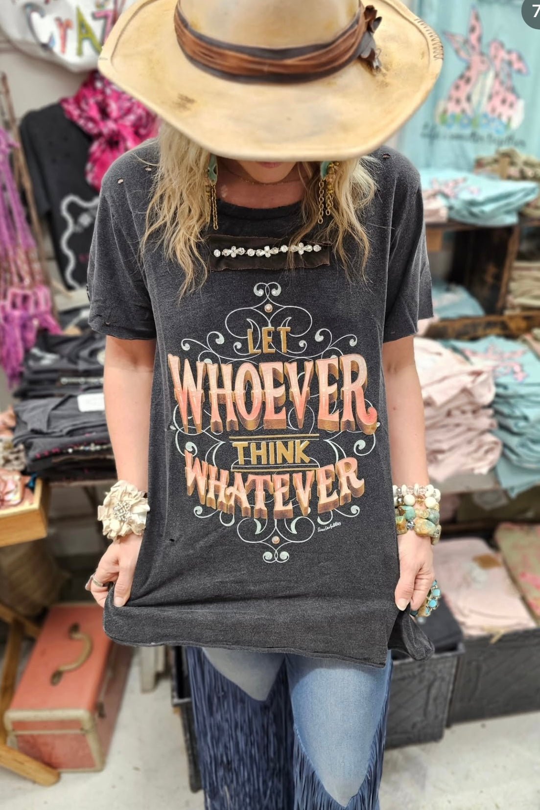 Let Whoever - ivyandlavyboutique A Rare Bird Shop