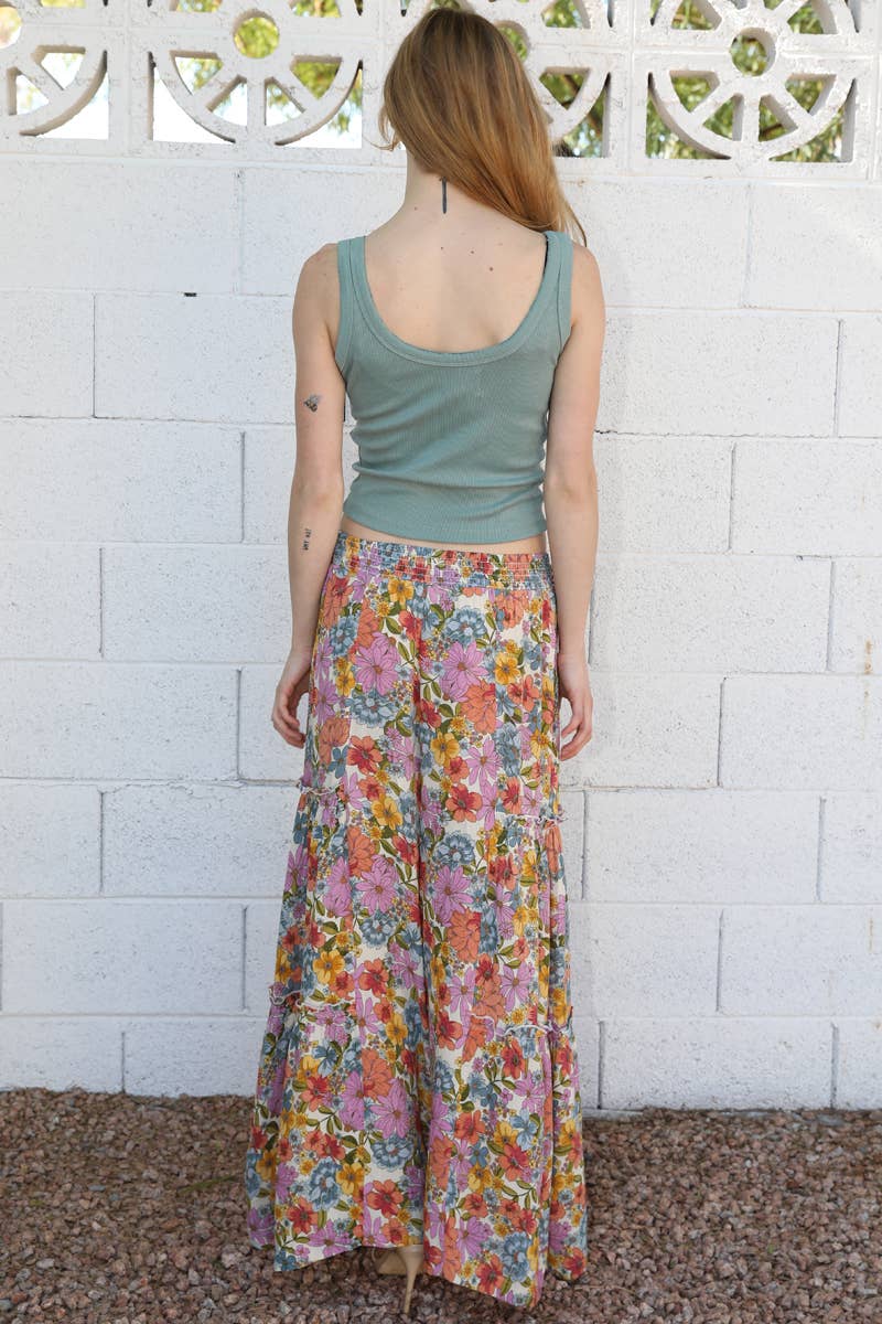Let's Frolick Wide Leg Flare Pants - ivyandlavyboutique ANGIE