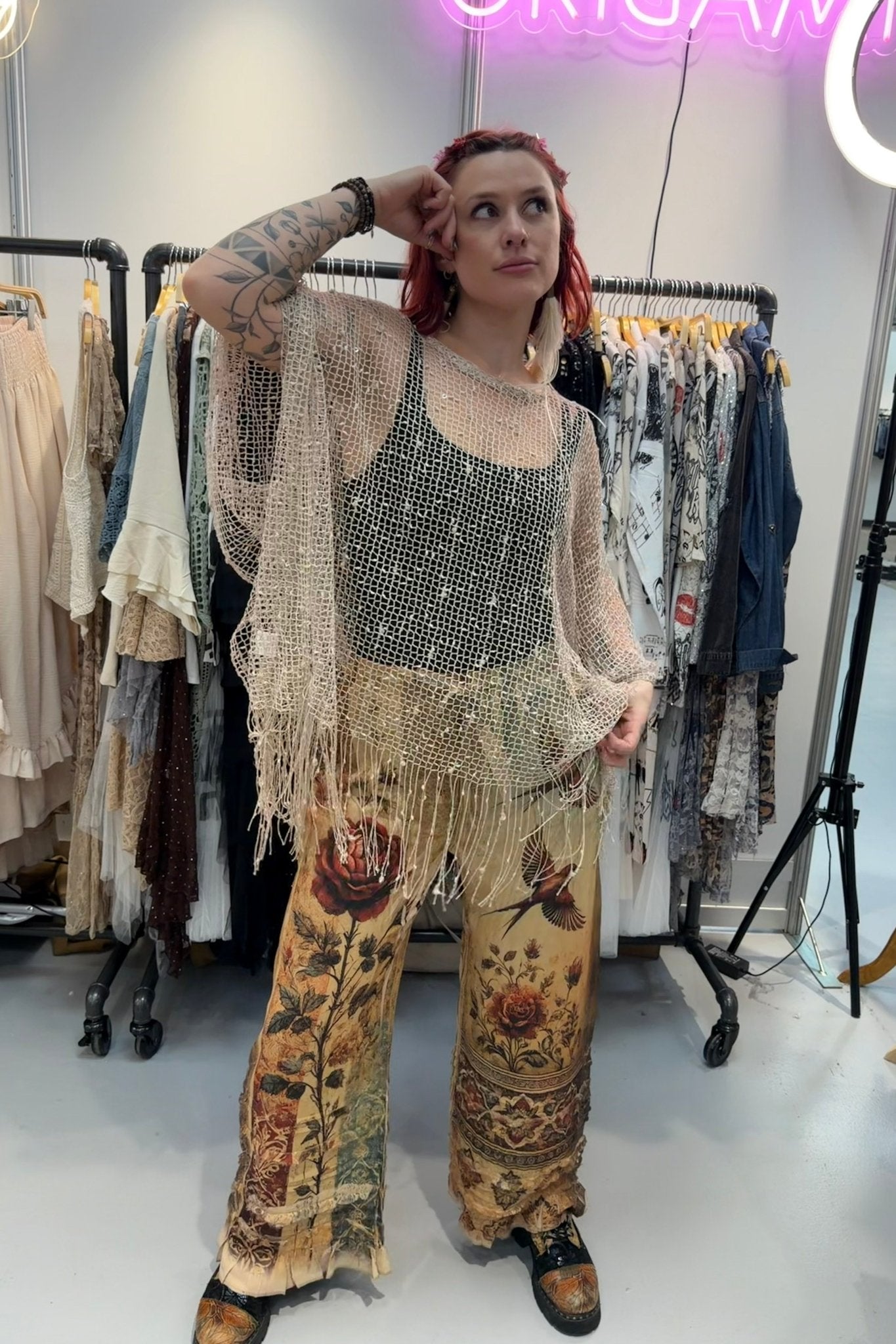 Let’s Layer Top - ivyandlavyboutique Origami Apparel ~ Lace and Crochet inspired