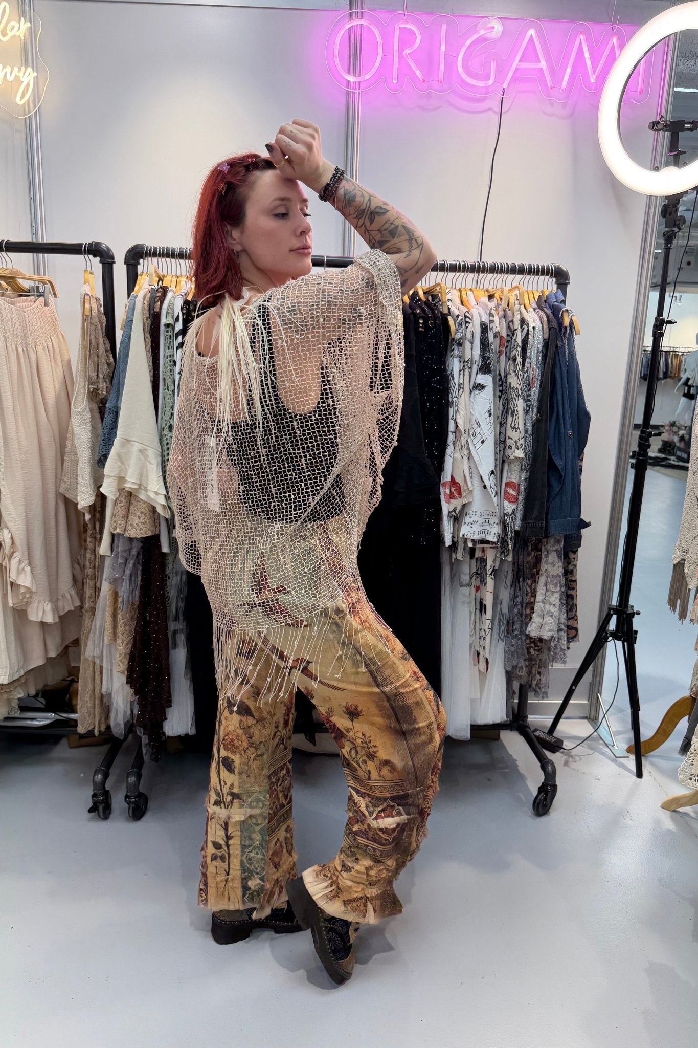 Let’s Layer Top - ivyandlavyboutique Origami Apparel ~ Lace and Crochet inspired