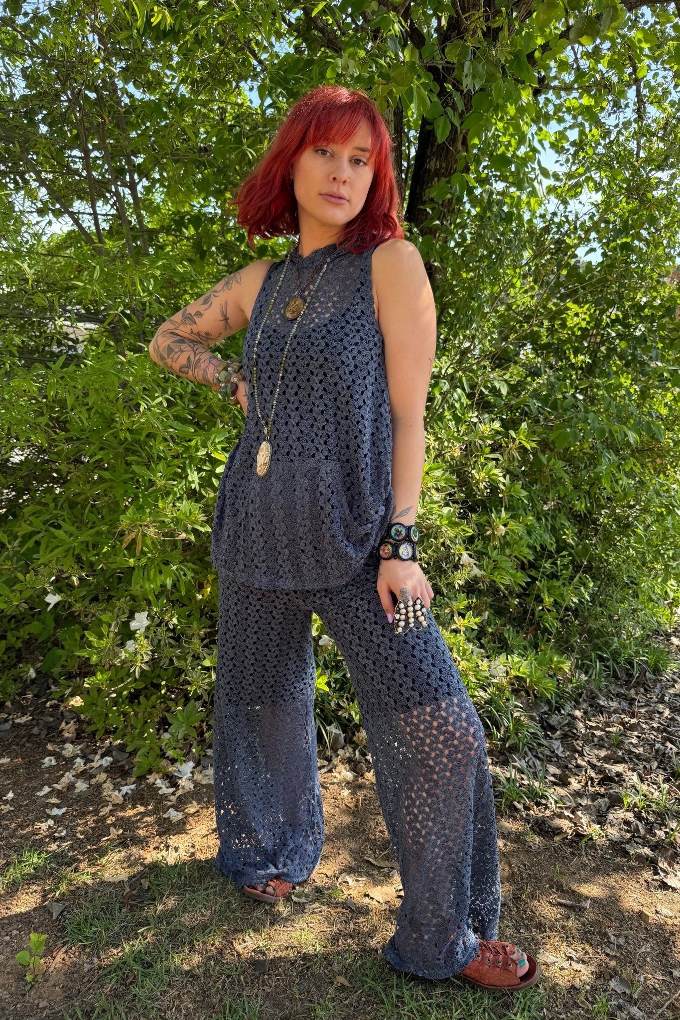 Life’s a Beach Set (Pant & Top) - ivyandlavyboutique Caution to the wind
