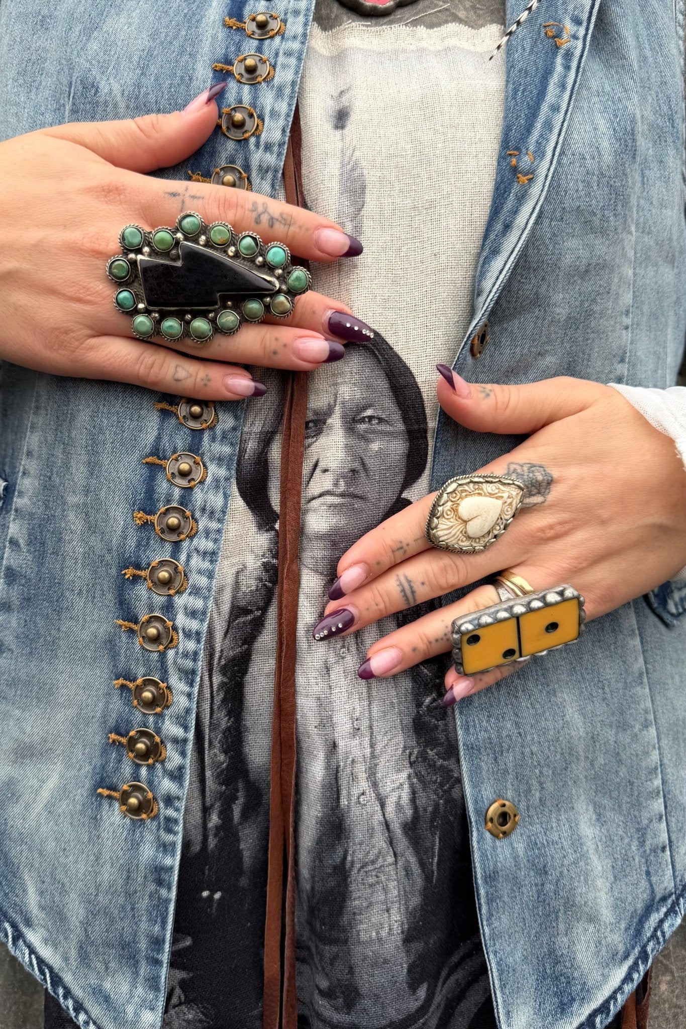 Lightning McQueen Bolt Ring obsidian - ivyandlavyboutique ivyandlavyboutique