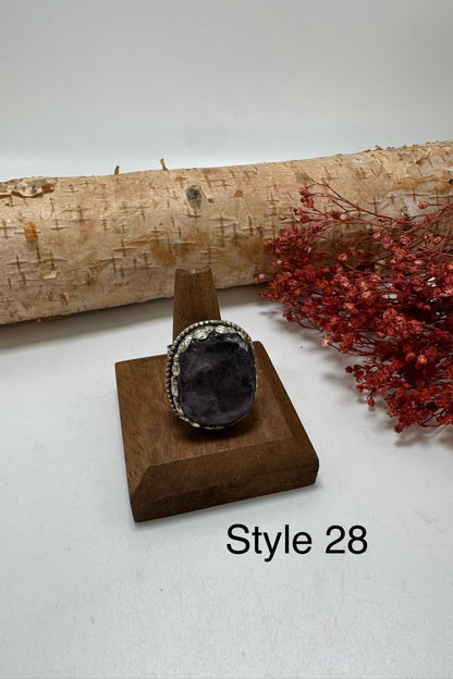 Lil Stunner Stone Ring - ivyandlavyboutique ivyandlavyboutique