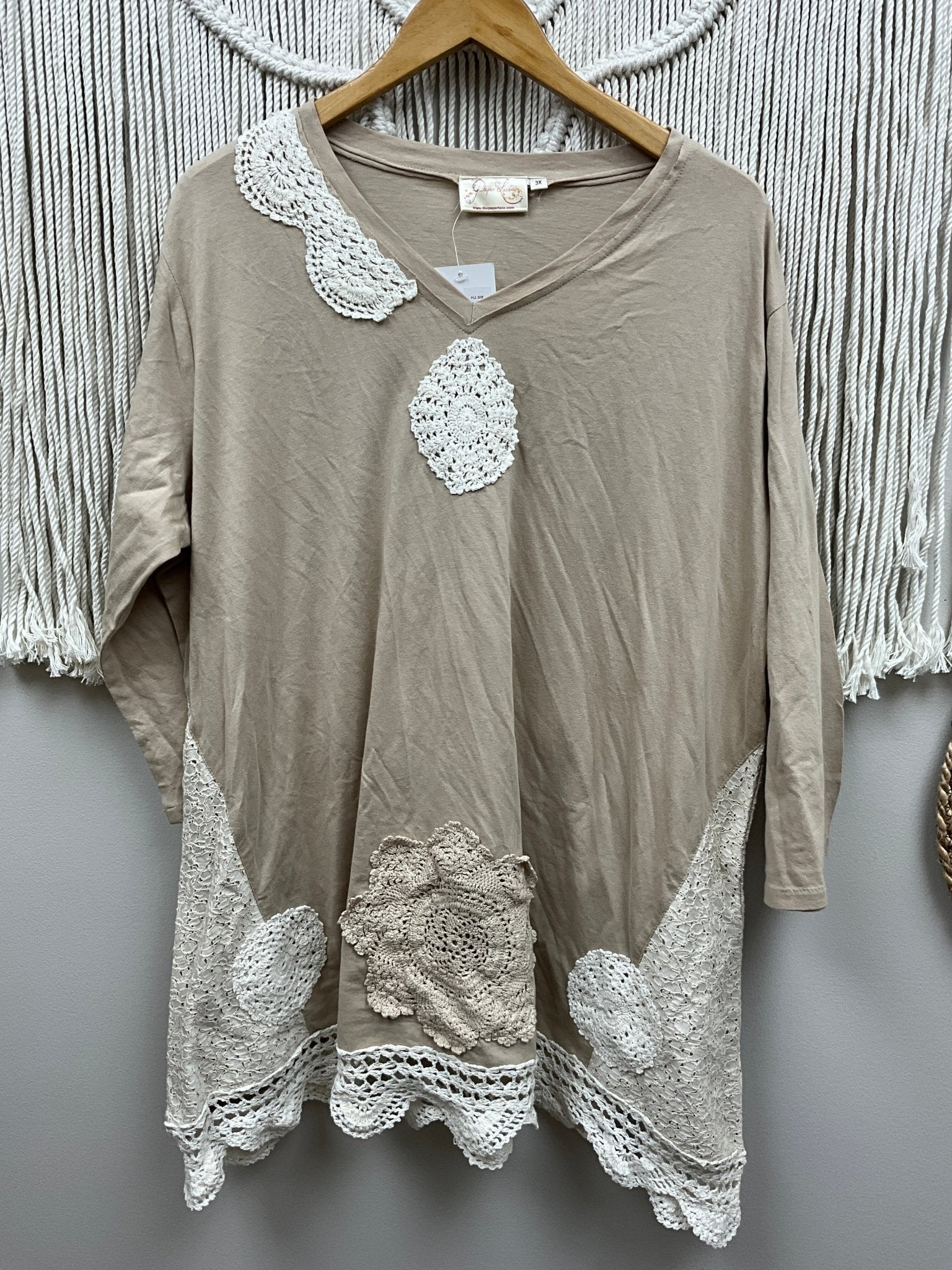 Lilly Lace Top - ivyandlavyboutique ivyandlavyboutique