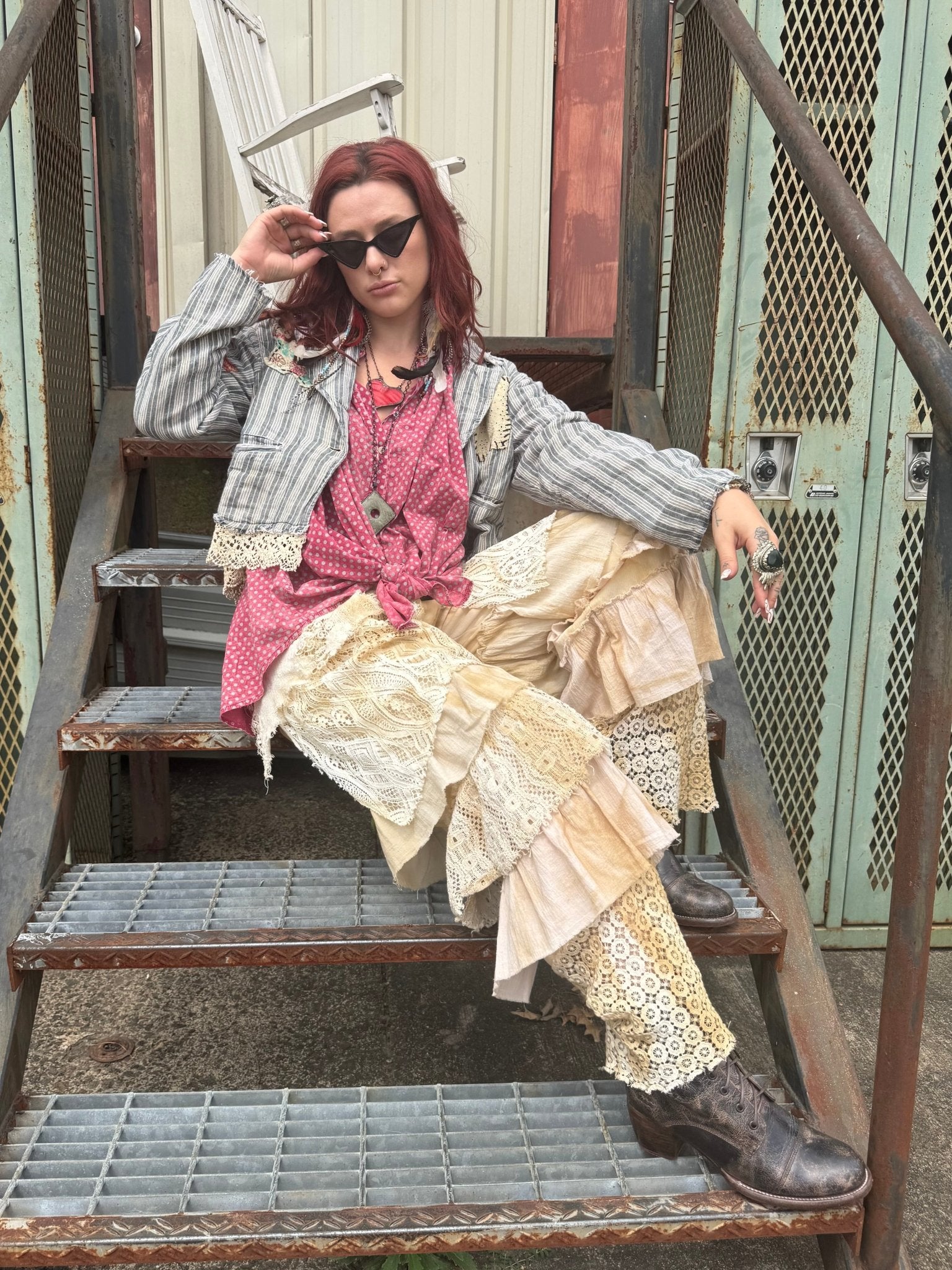 Lined Up Jacket - ivyandlavyboutique Jaded Gypsy