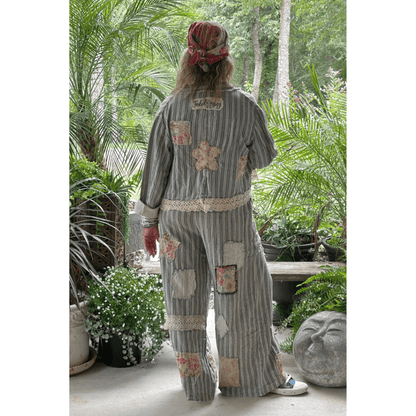 Lined Up Trouser Pants - ivyandlavyboutique Jaded Gypsy