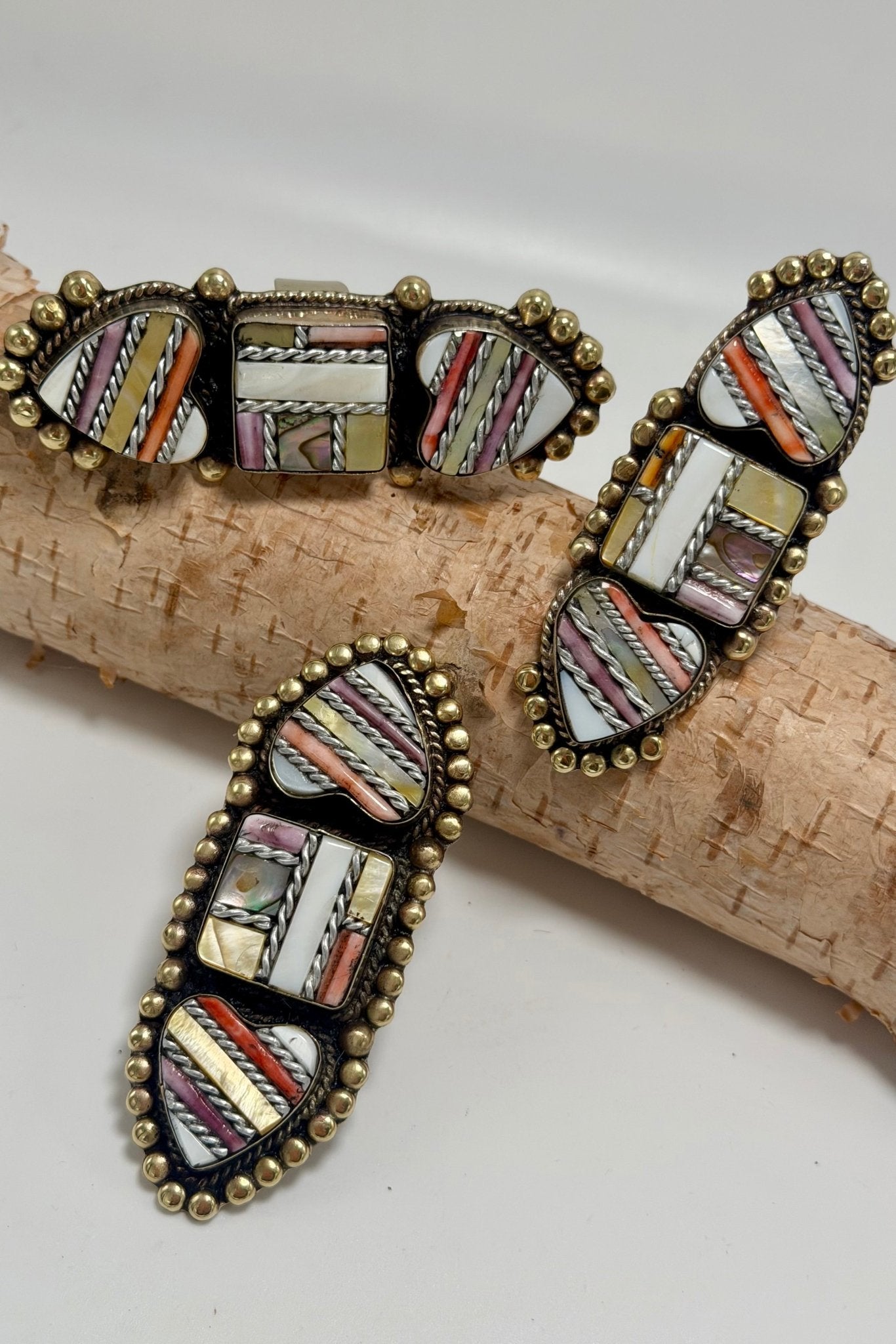 Lines & Heart Abstract Rings - ivyandlavyboutique ivyandlavyboutique