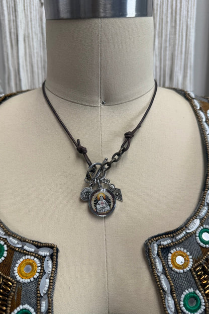 Little Buddha Charm Necklace - ivyandlavyboutique ivyandlavyboutique